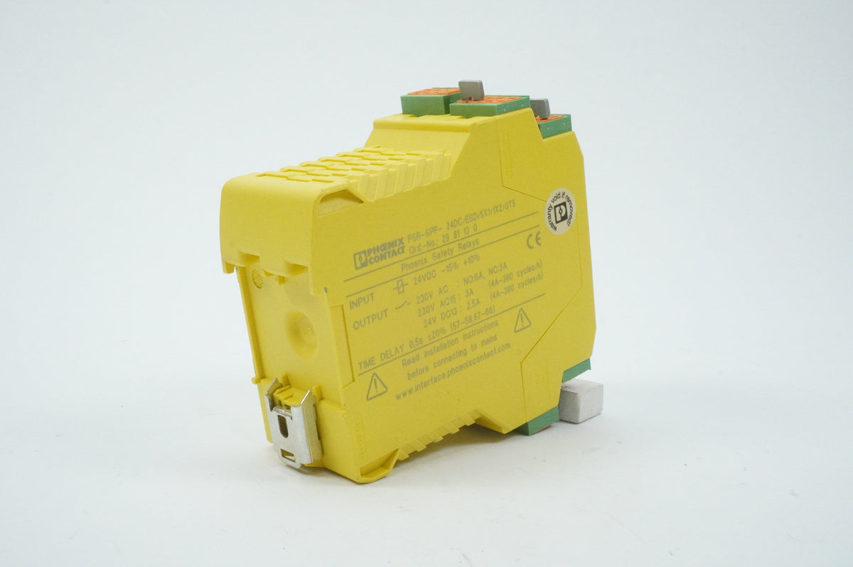 Phoenix Contact 2981130 PSR-SPP- 24DC/ESD/5X1/1X2/0T5 Safety Relay