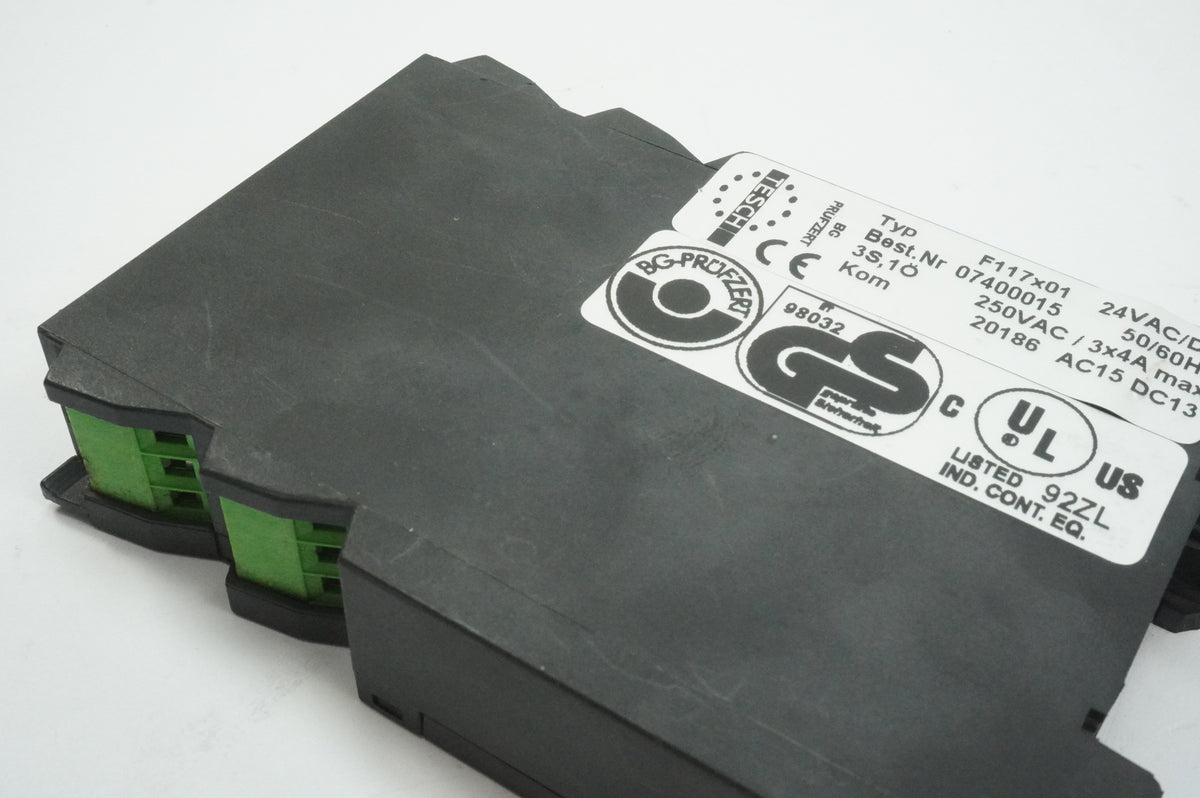 Tesch 07400015 F117x01 Time Relay / Coupling Relay