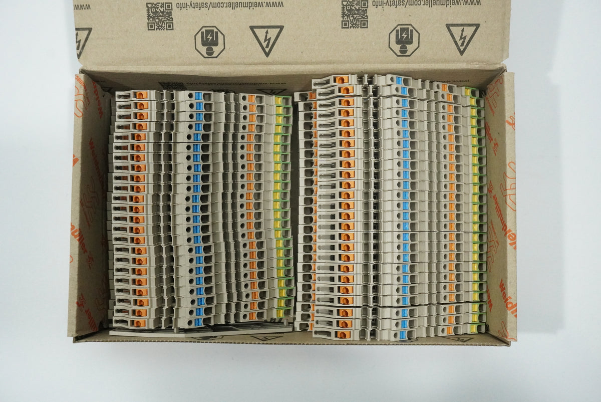 Weidmüller 2668950000 AITB 2.5 BB NDT-L-PE Terminal Block Batch of 48 pcs.