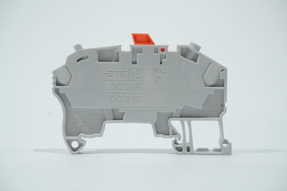TE Connectivity ZK2.5-SP ZK2.5-SP Feed-Through Terminal Block Batch of 78pcs.