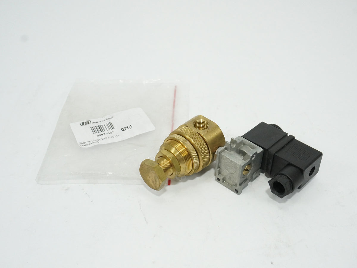 Ingersoll Rand ST400-2450-5S Reg Valve W/ Pneumax 305.M1 MB5 Solenoid Valve