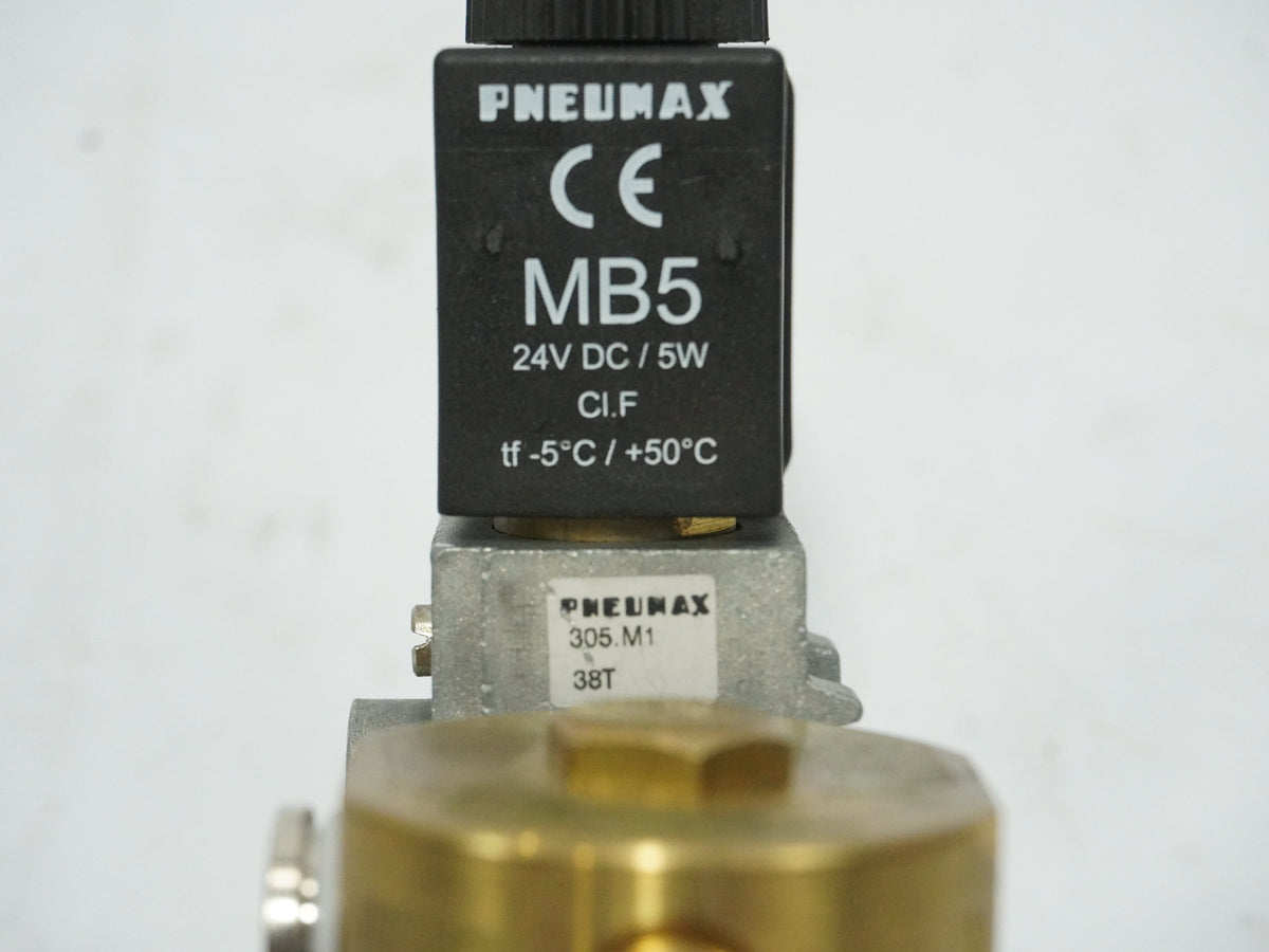 Ingersoll Rand ST400-2450-5S Reg Valve W/ Pneumax 305.M1 MB5 Solenoid Valve
