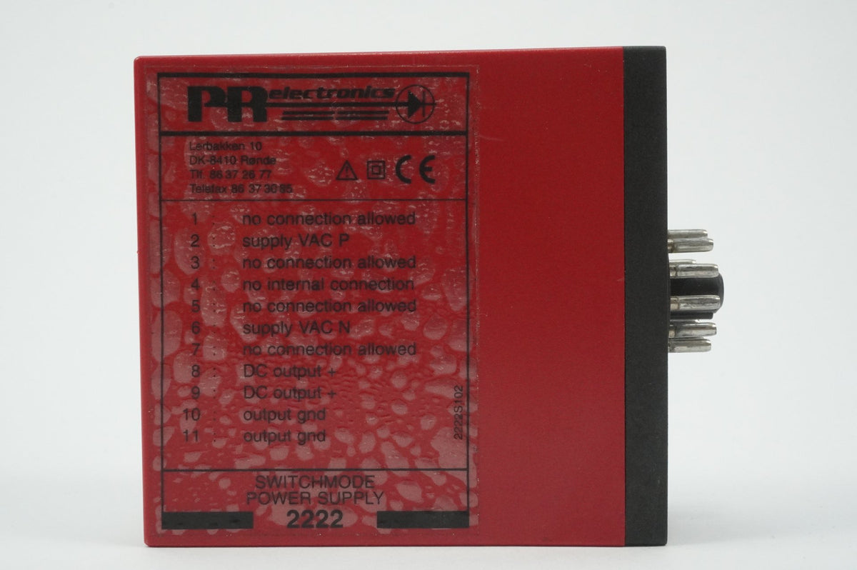 PR Electronics 2222 Switchmode Power Supply 2222