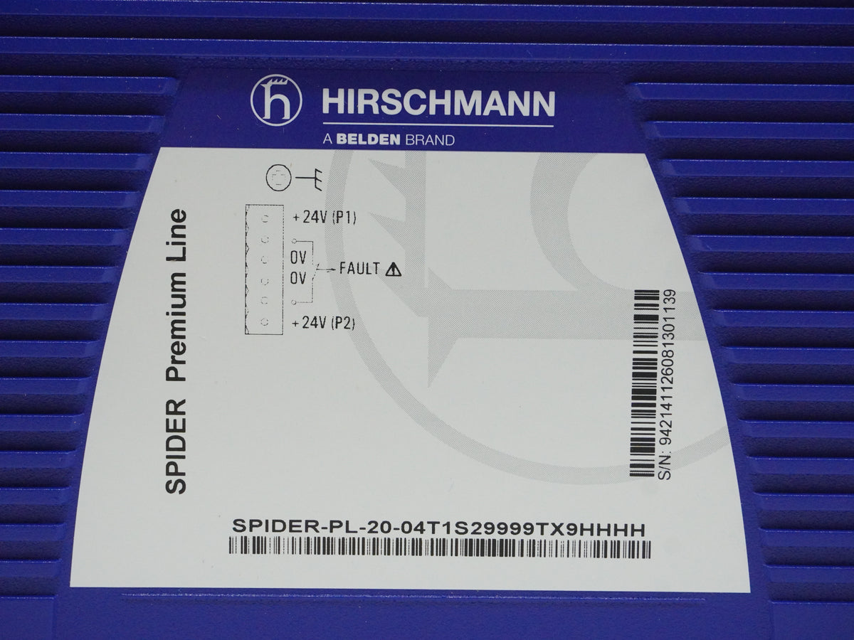 Hirschmann 942 141-126 Spider Premium Line SPIDER-PL-20-04T1S29999TX9HHHH