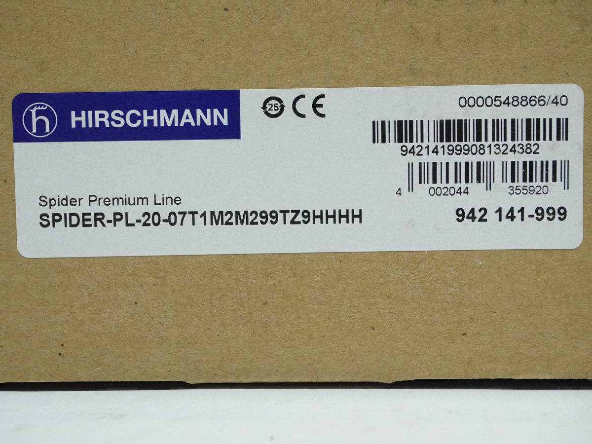 Hirschmann 942 141-999 Spider Premium Line SPIDER-PL-20-07T1M2M299TZ9HHHH