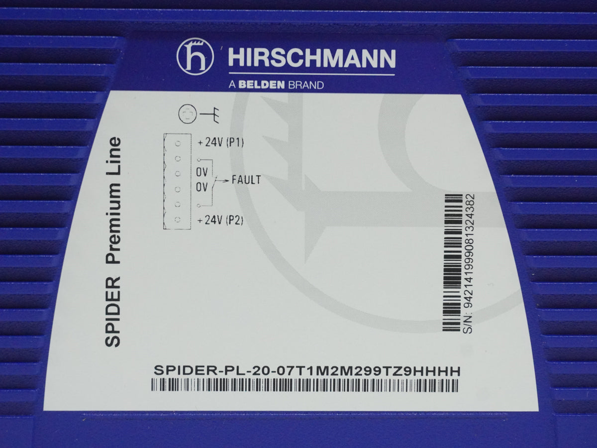 Hirschmann 942 141-999 Spider Premium Line SPIDER-PL-20-07T1M2M299TZ9HHHH