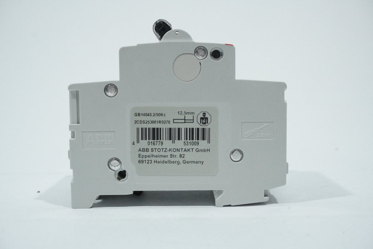Abb 2CDS 253 001R0278 S 203-Z2 Moulded Case Circuit Breaker