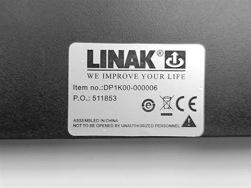 LINAK DP1K00-000006 Desk Panel w. 2 Arrows