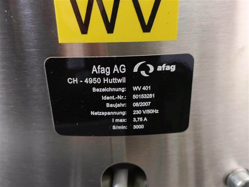 afag 50153281 WV 401 Bowl Feeder Drive Unit +SE601 Vibrator Control SE601