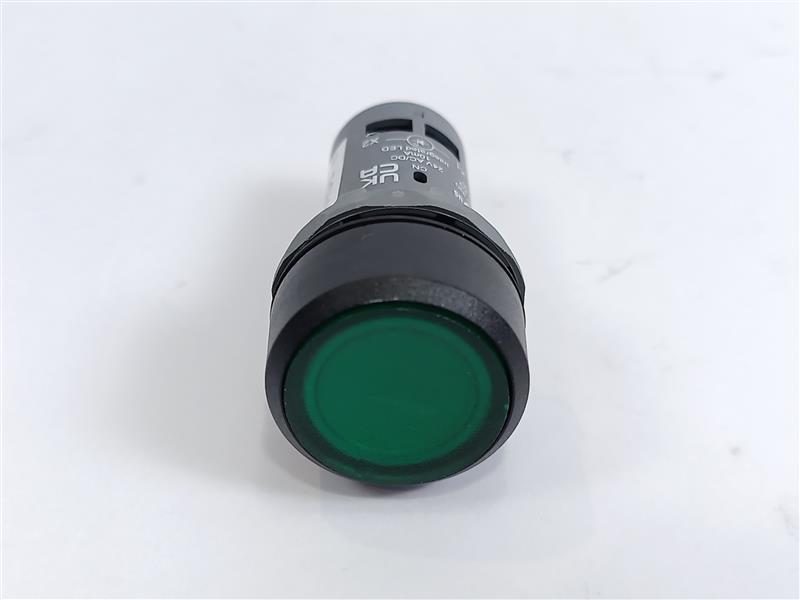 ABB 1SFA619100R1112 CP1-11G-10 Green Illuminated Pushbutton.
