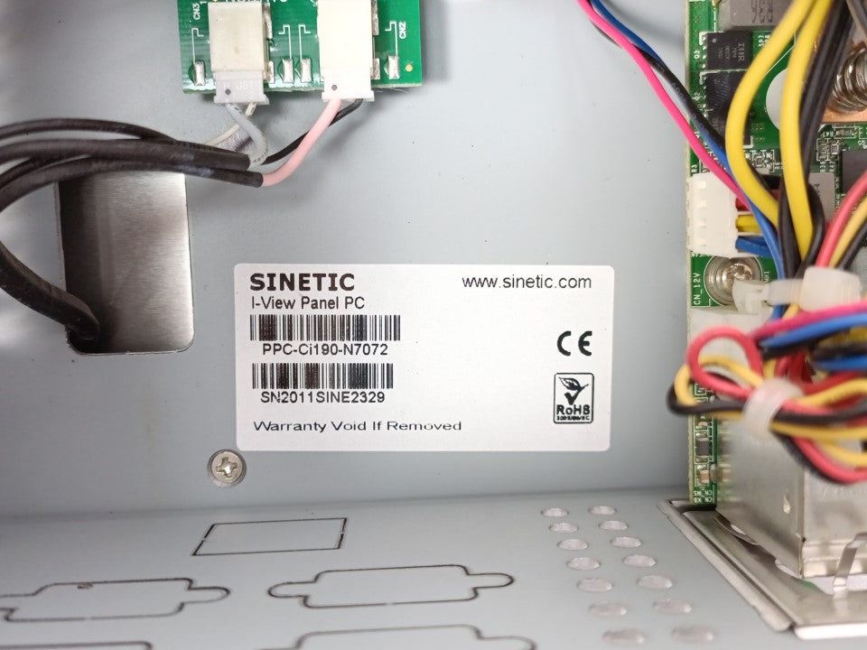Sinetic PPC-Ci190-N7072 I-View Panel PC