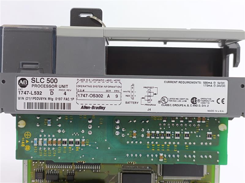 AB 1747-L532 SER. D, PROC. REV 4 SLC500 Processor Unit