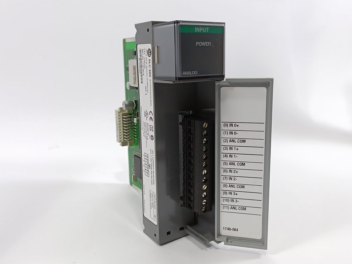 Ab 1746-NI4 Ser. B Analog Input Module.