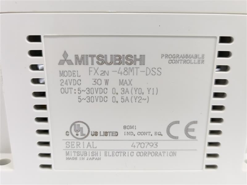 Mitsubishi FX2N-48MT-DSS Transistor Unit