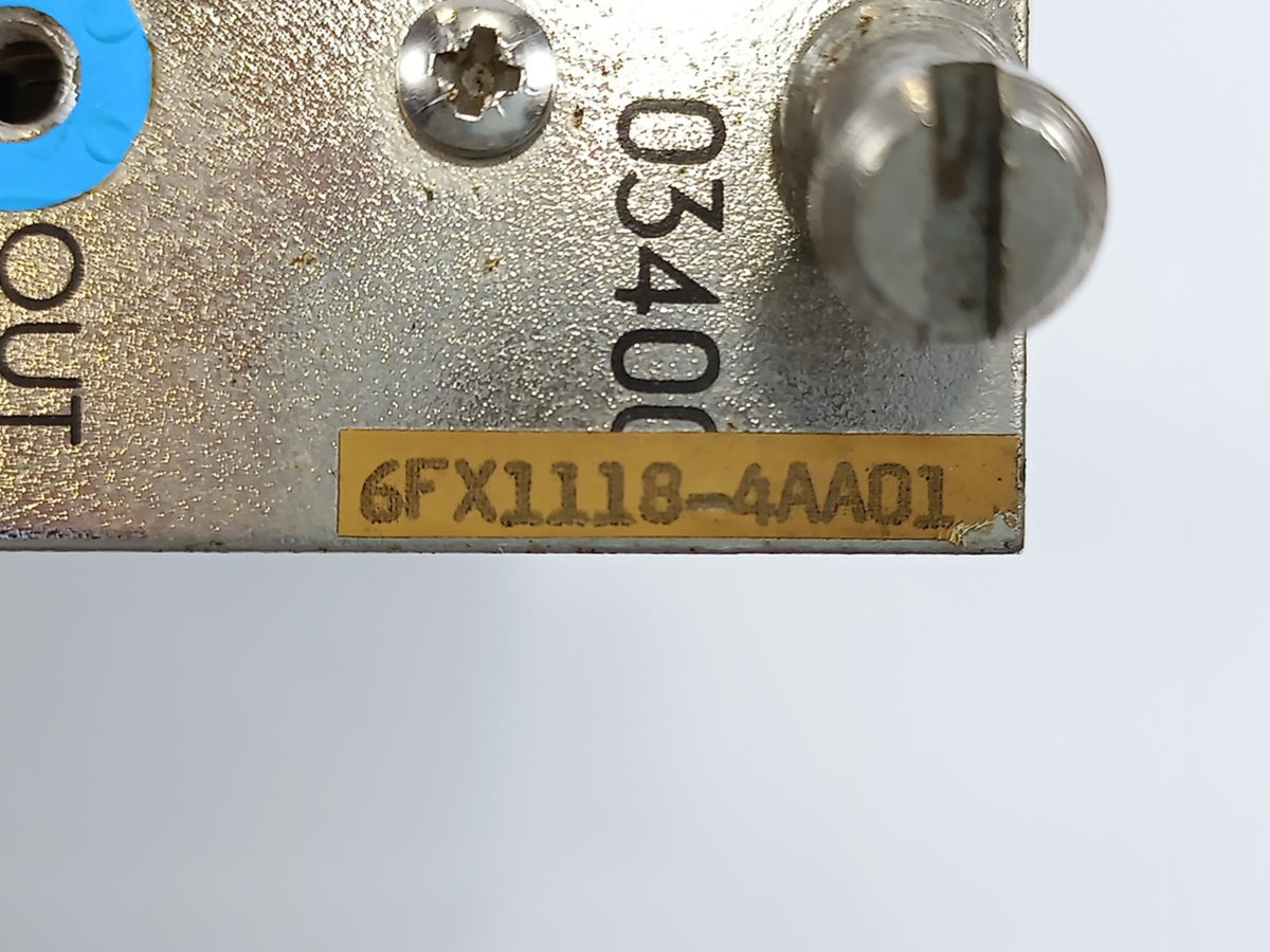 Siemens 6FX1118-4AA01 6FX1118-4AA01 Input/Output Module