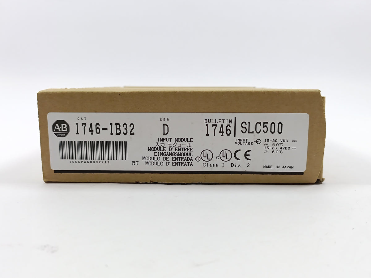 Ab 1746-IB32 Ser. D SLC 500 Input Module