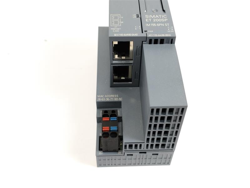 Siemens 6ES7155-6AU00-0BN0 SIMATIC S7 Interface Module+6ES7193-6AR00-0AA0