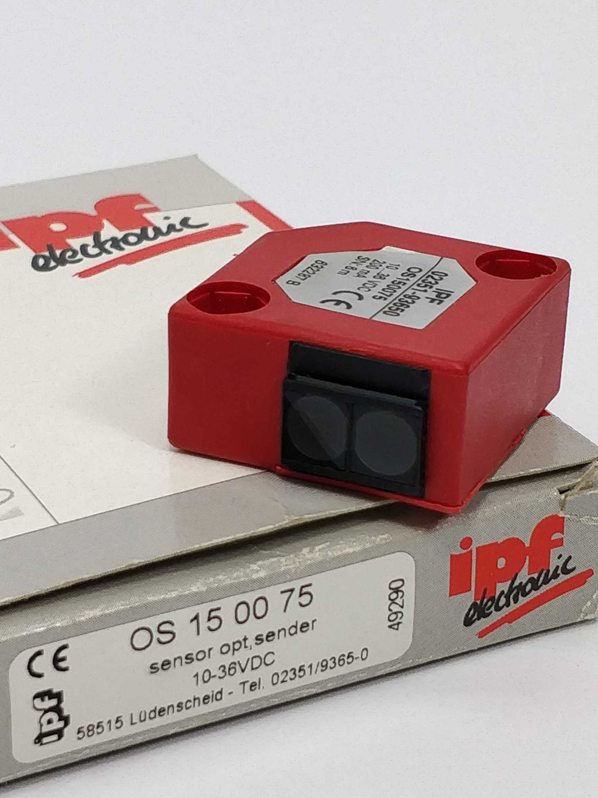 ipf electronic OS150075 02351/93650 Sensor opt. sender