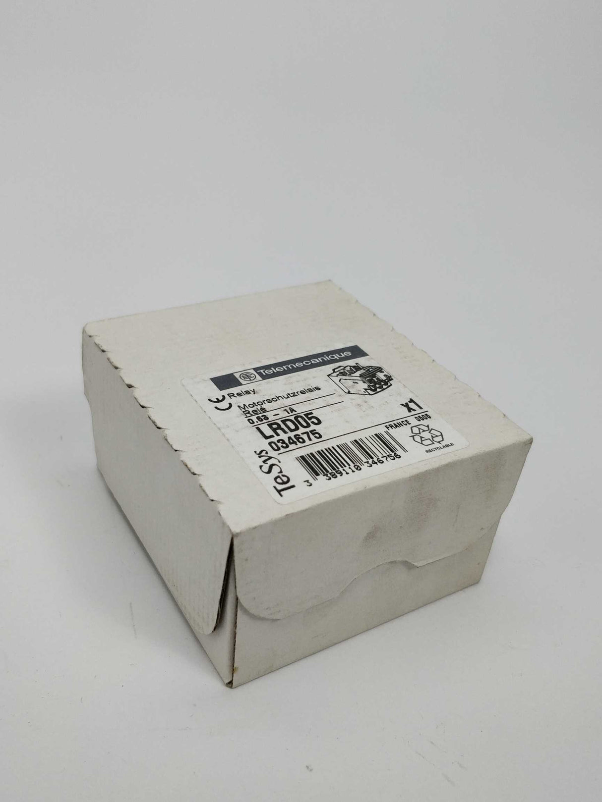 TELEMECANIQUE LRD05 TeSys 034675 Relay 0.63-1A