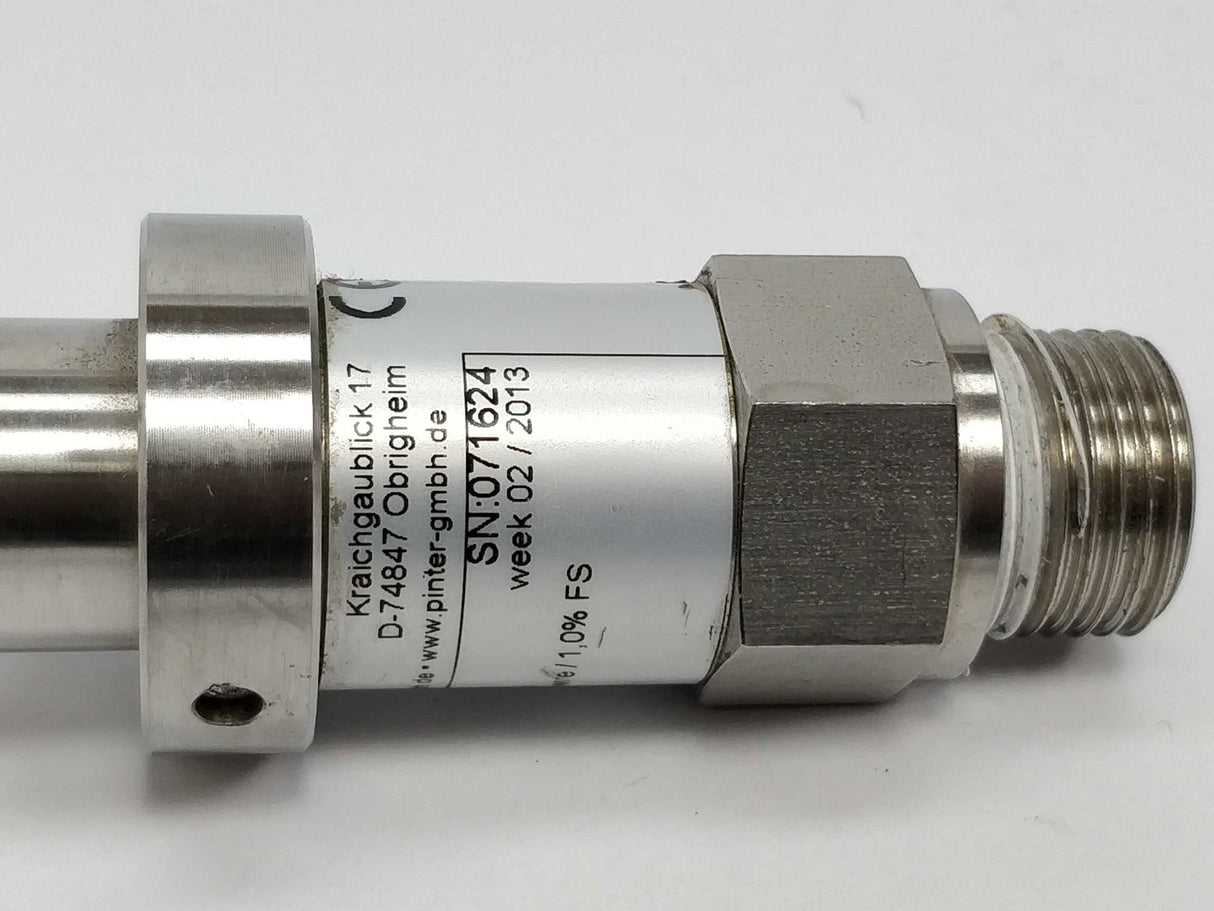 Pinter S557B-011-UCDO 071624 Indusens Pressure transmitter