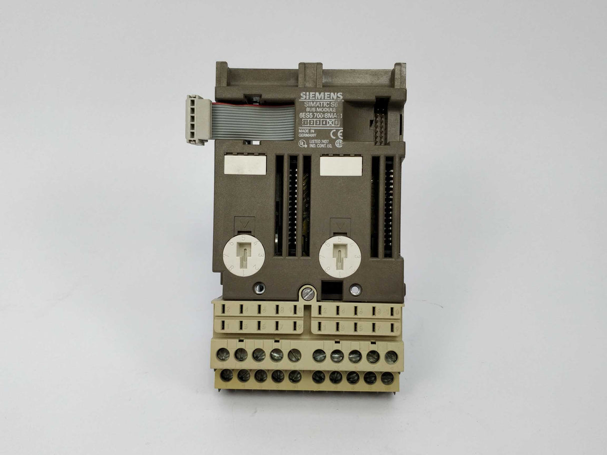 Siemens 6ES5 700-8MA11 Bus Module version 5 Pack of 7