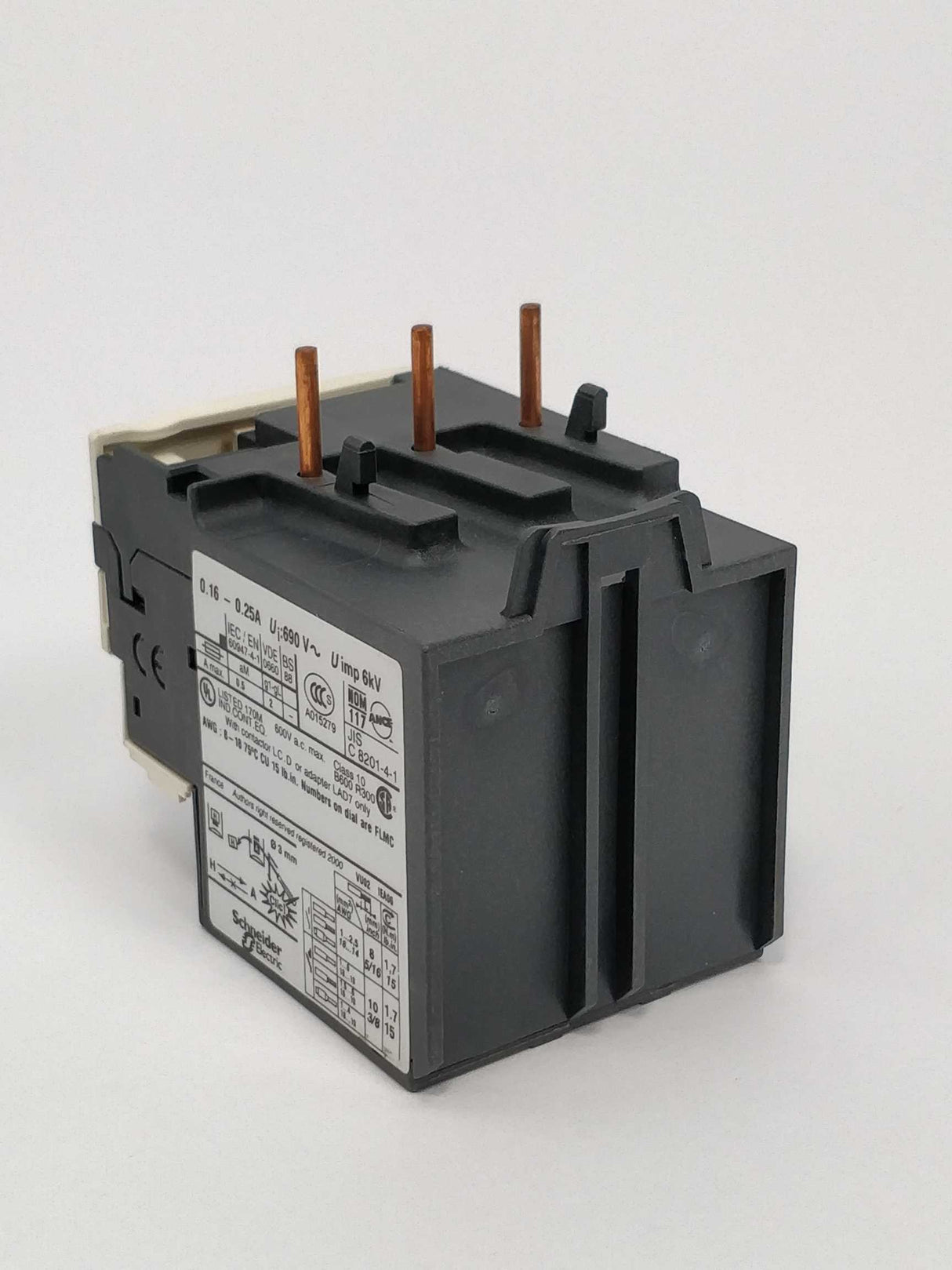 TELEMECANIQUE LRD 02 Overload relay 0.16-0.25A