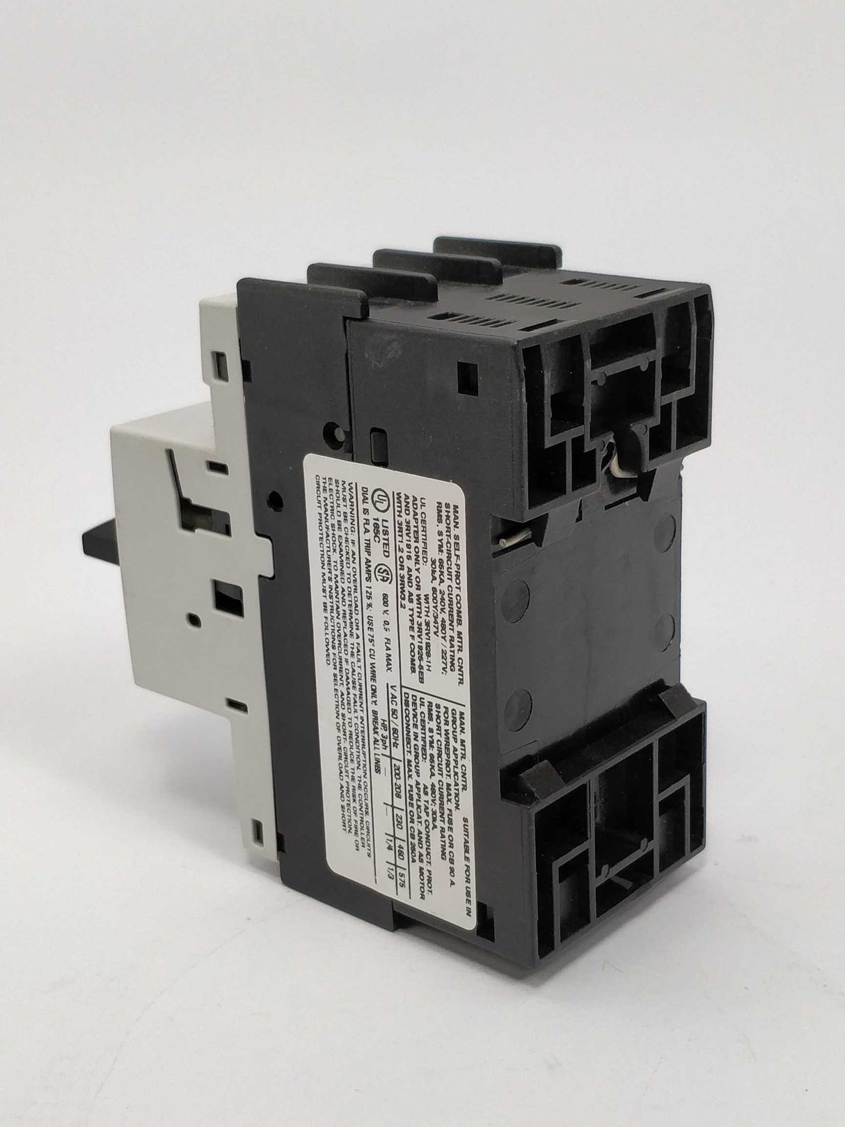 Siemens 3RV1021-1FA10 Sirius Circuit breaker E05