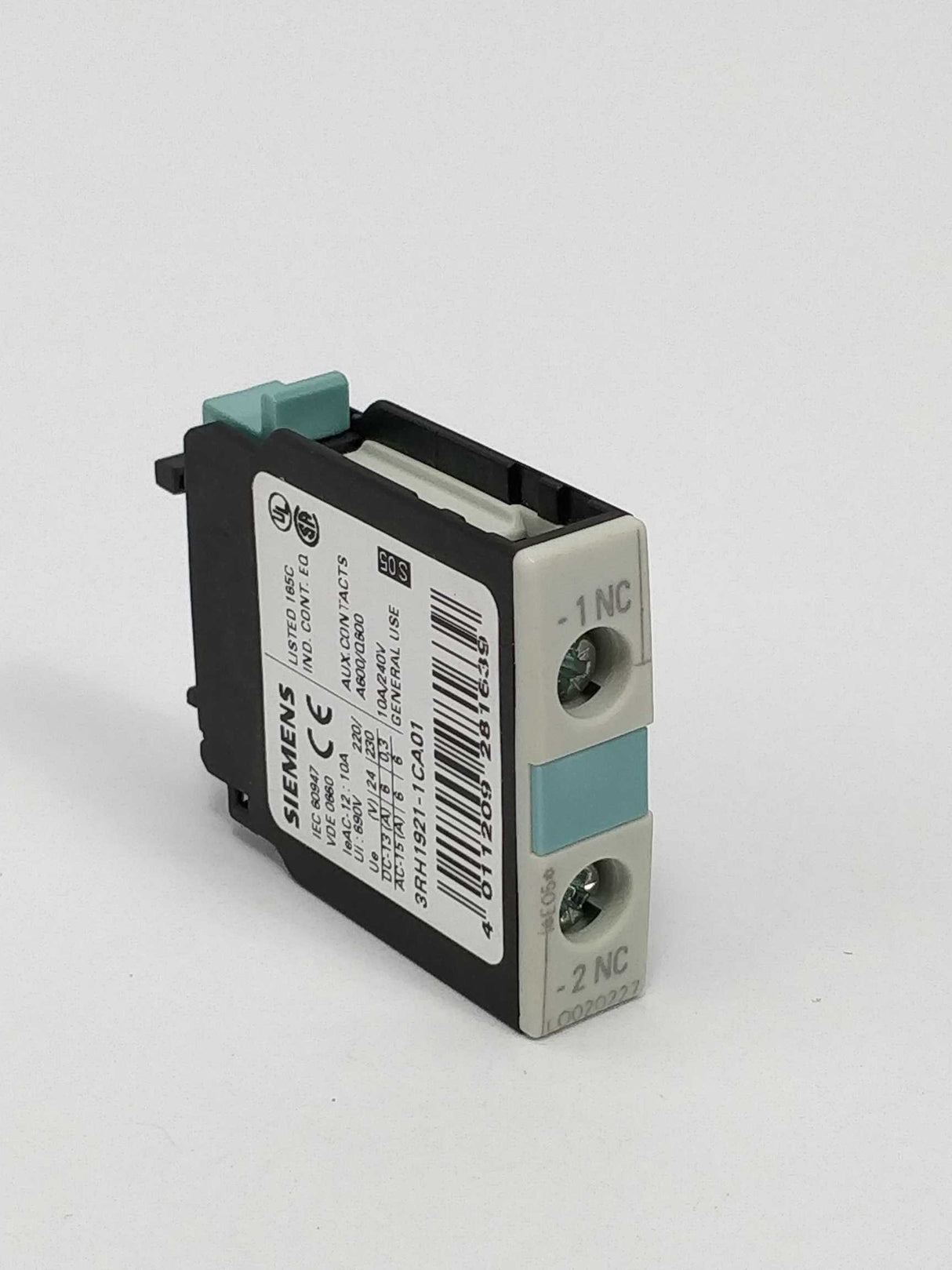 Siemens 3RH1921-1CA01 Front-side auxiliary switch E05 3pcs