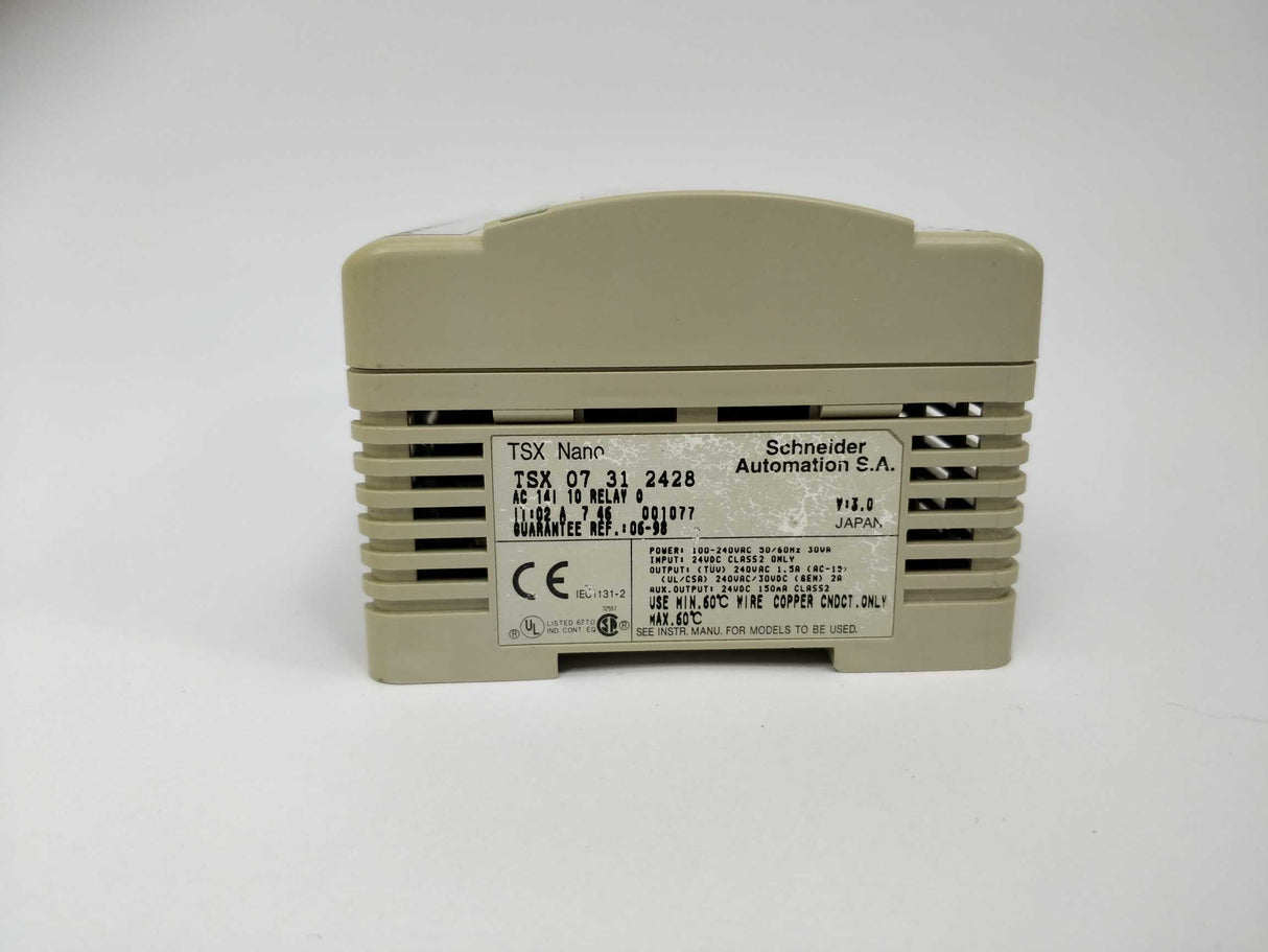 TELEMECANIQUE Modicon TSX 07 31 2428 Output module relay