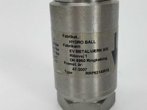 EV Metalværk 2472+070 RRP6314IR15 Hydro ball