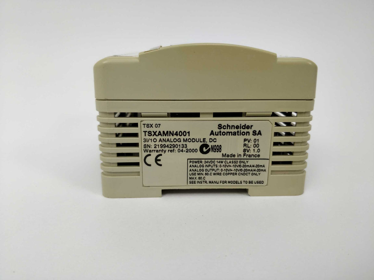 Schneider / Telemecanique TSXAMN4001 Modicon TSX Analog Module, DC