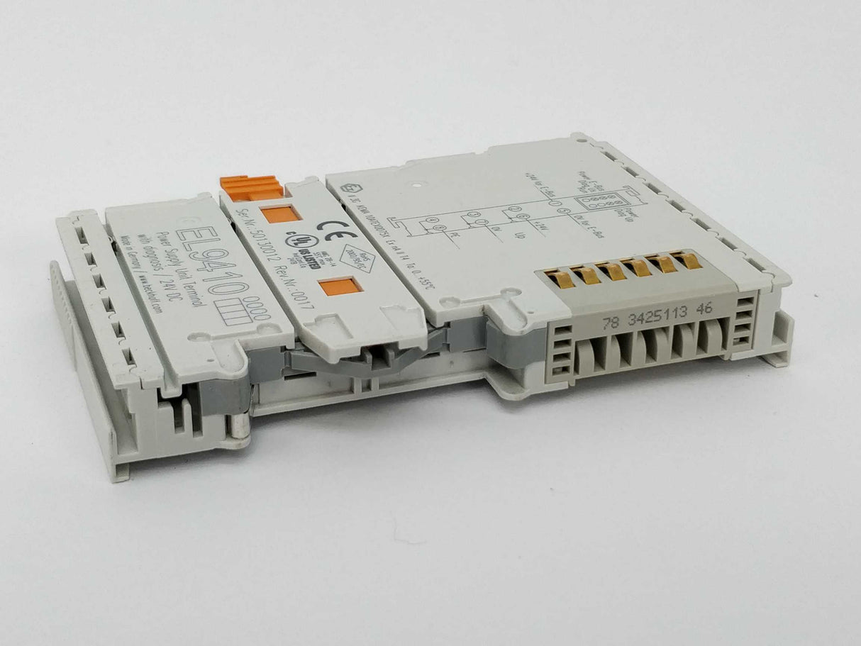 Beckhoff EL9410 Power supply unit terminal with diagnosis