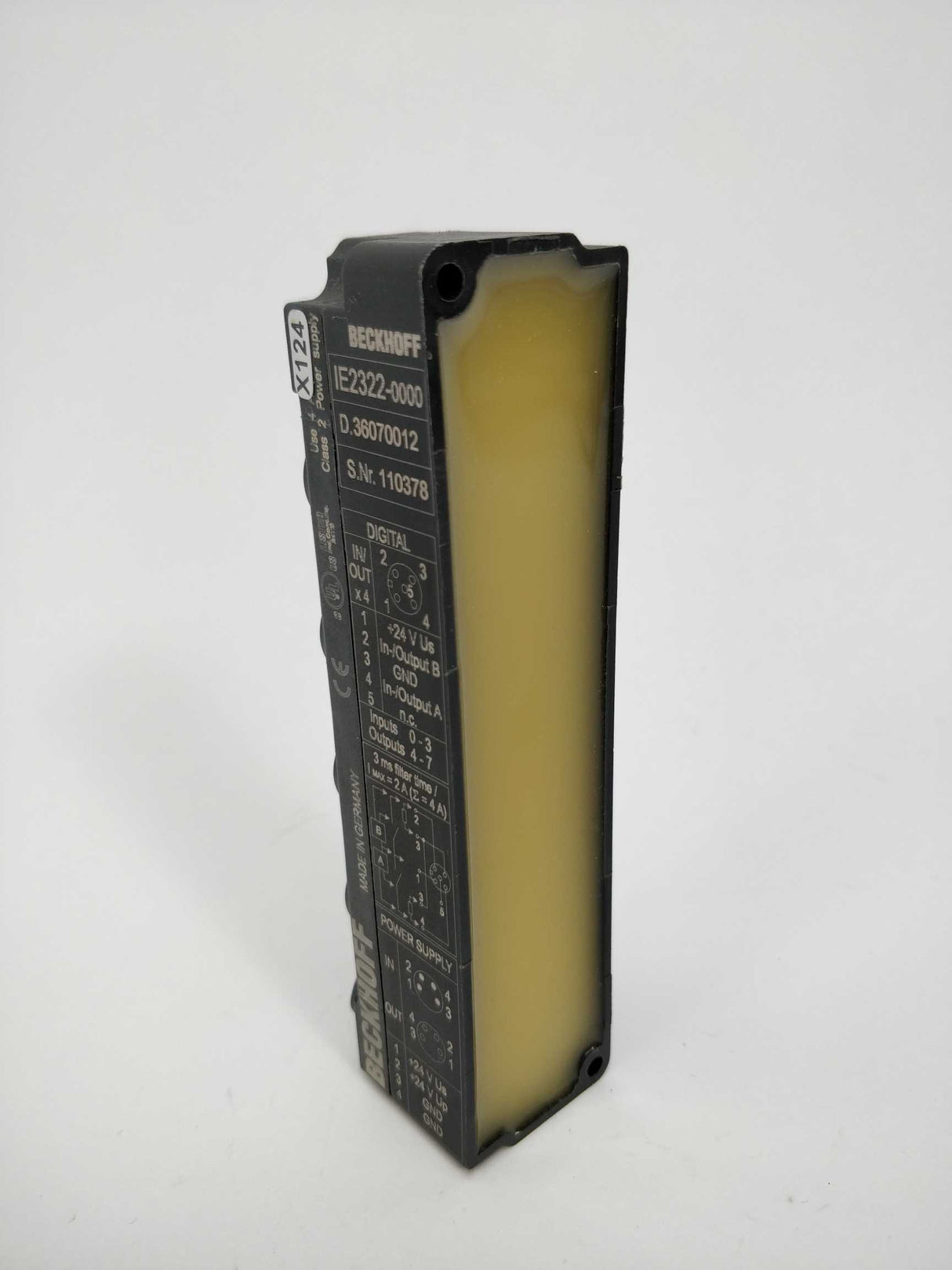 Beckhoff IE2322-0000 Extension Box 4-channel digital input