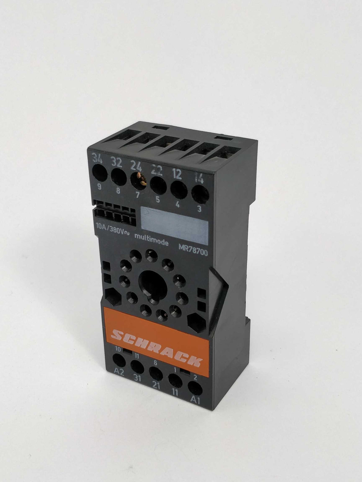 Schrack MR78700 11-pole socket for 3-pole MT-relays