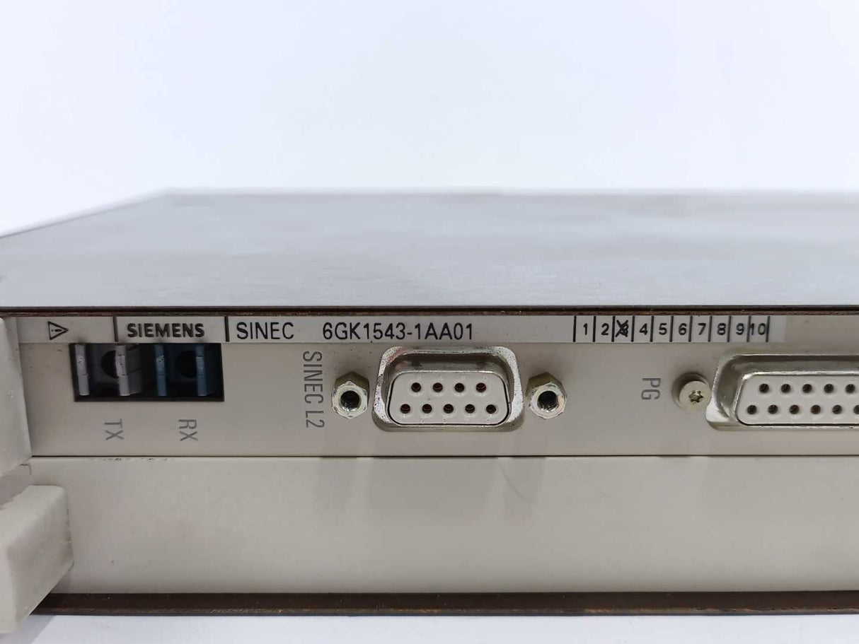 Siemens 6ES5 491-0LB11 SIMATIC S5, Adaption Capsule + 6GK1543-1AA01