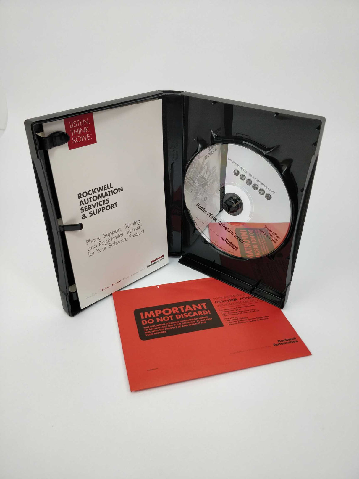 Allan Bradley 9301-OPCSRVENE Rockwell software