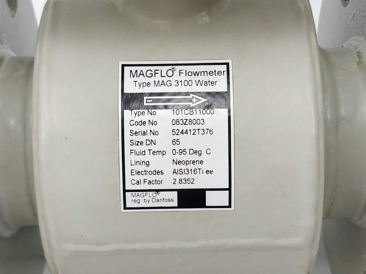 Danfoss 083Z8003 MAG 3001 MAGFLO Flowmeter
