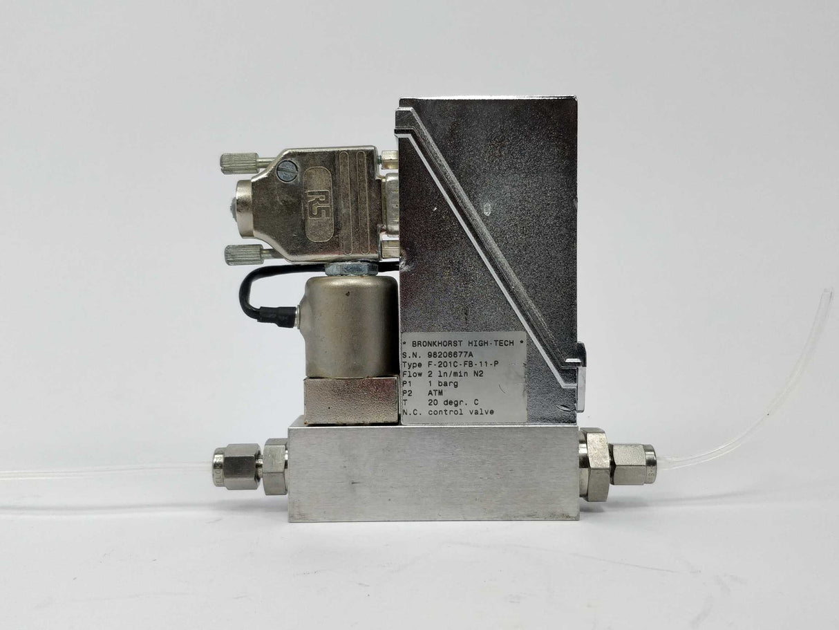 Bronkhorst 98206677A F201C-FB-11-P 1 barg NC Control Valve