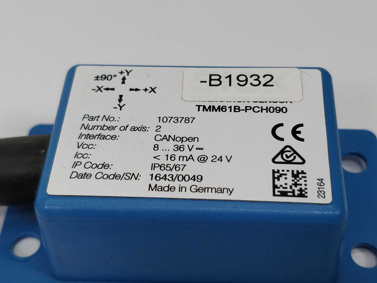 SICK TMM61B-PCH090 Inclination Sensor