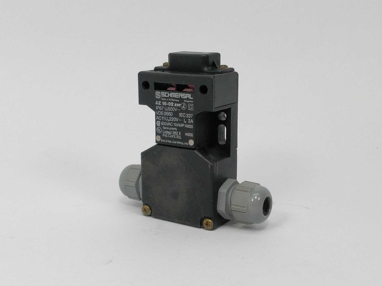 Schmersal Az 16-02 Zvr With Safety Key