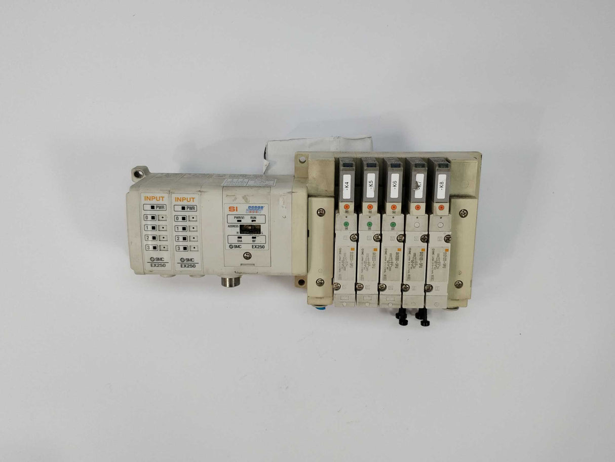 SMC EX250-SPR1 With 2x EX250 Input, 4x SV2200-5FU