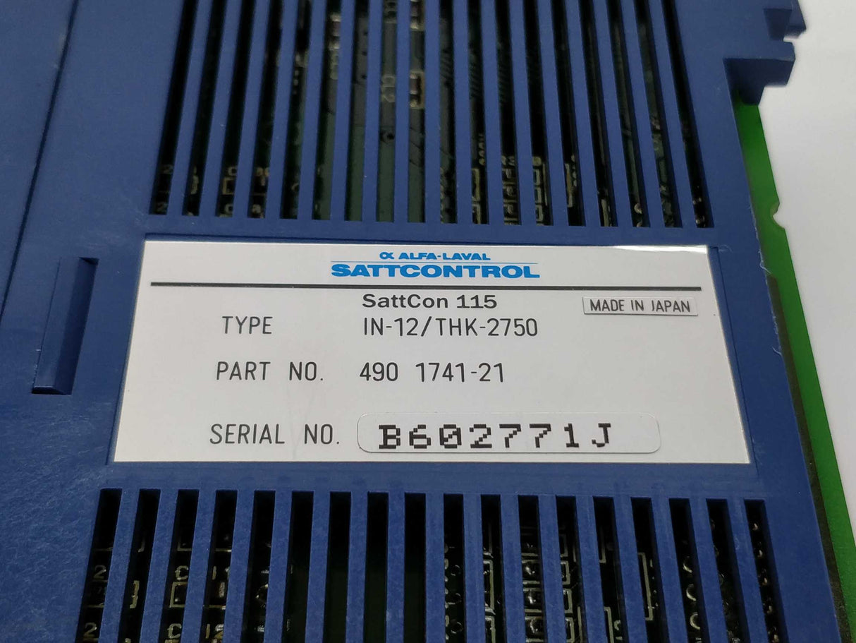 Alfa Laval IN-12/THK-2750  SattCon 115 Input Card