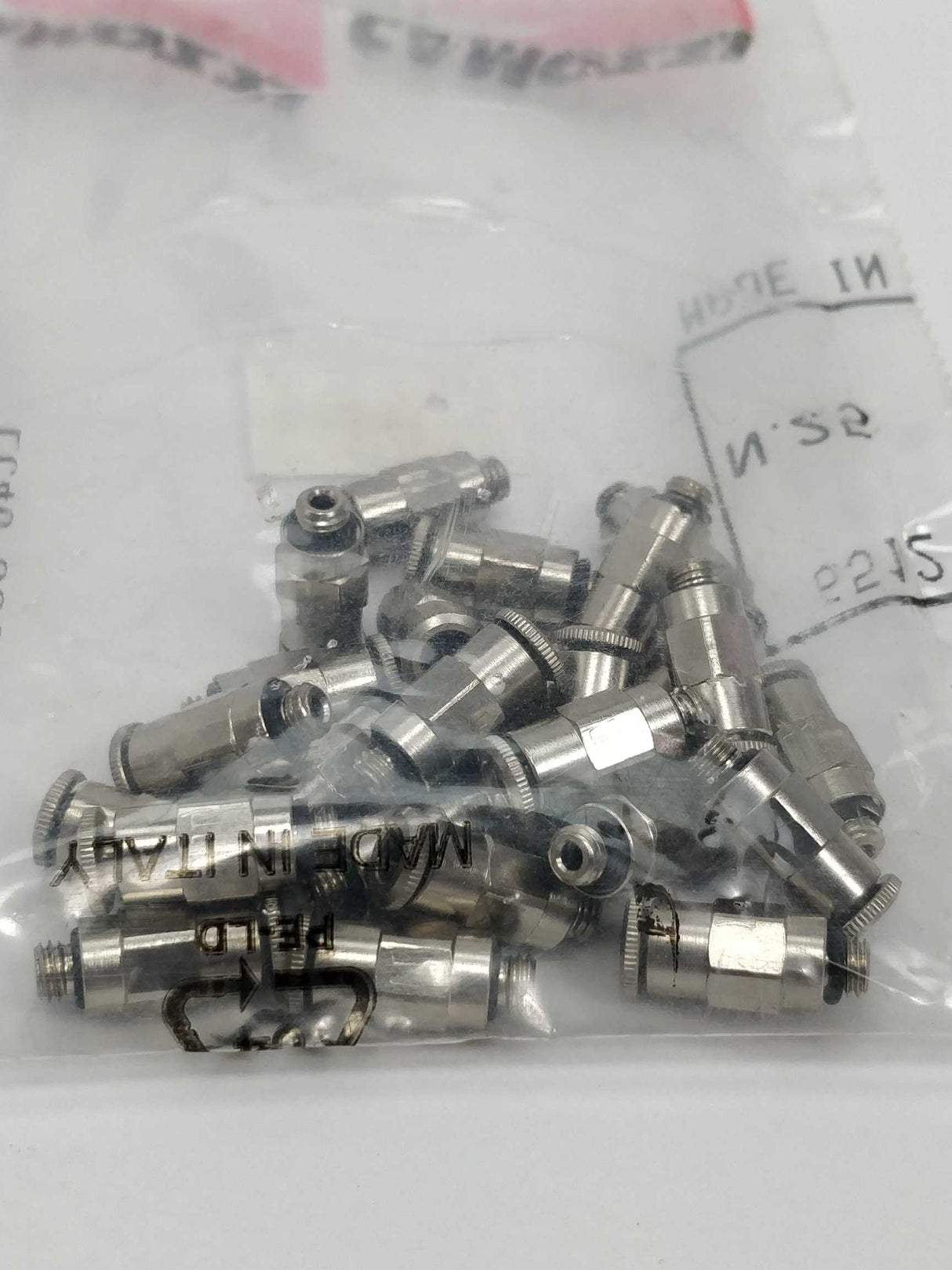 CAMOZZI 6512 4-M5 PF2 Male adapter 25 Pcs