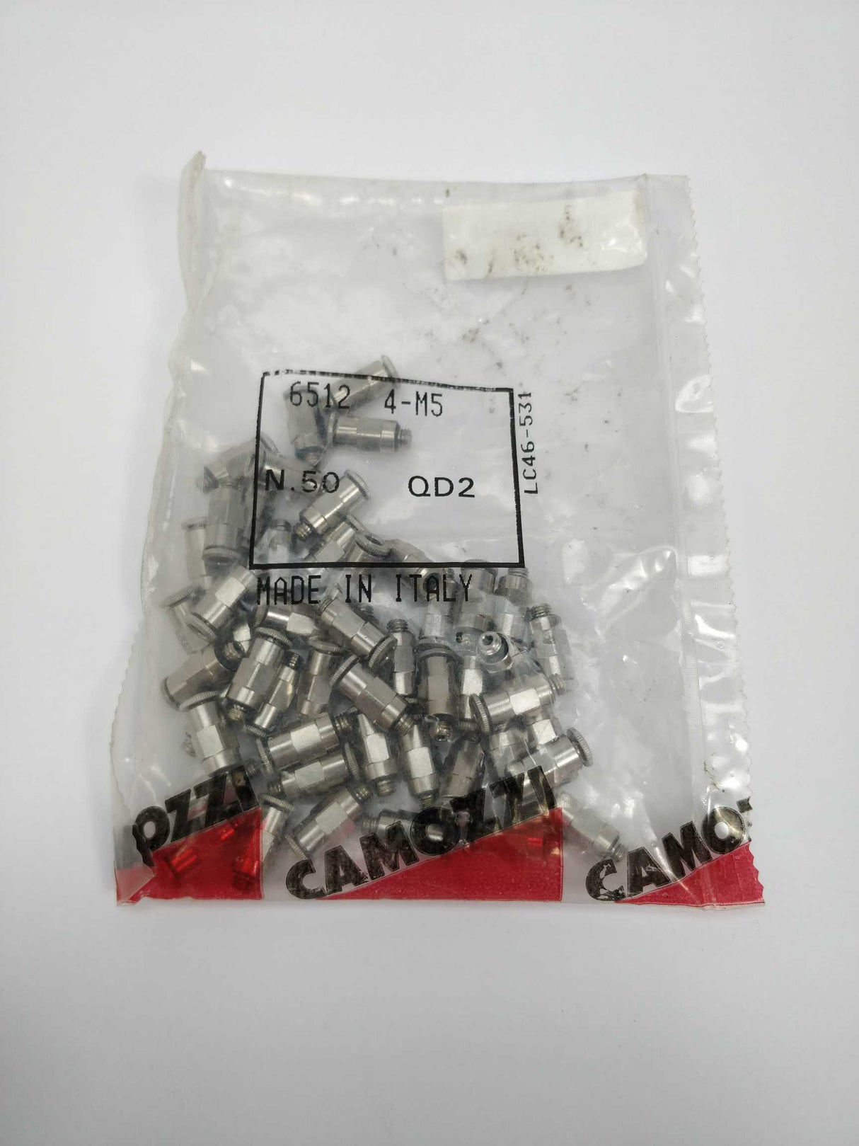 CAMOZZI 6512 4-M5 QD2 Male adapter 50 Pcs