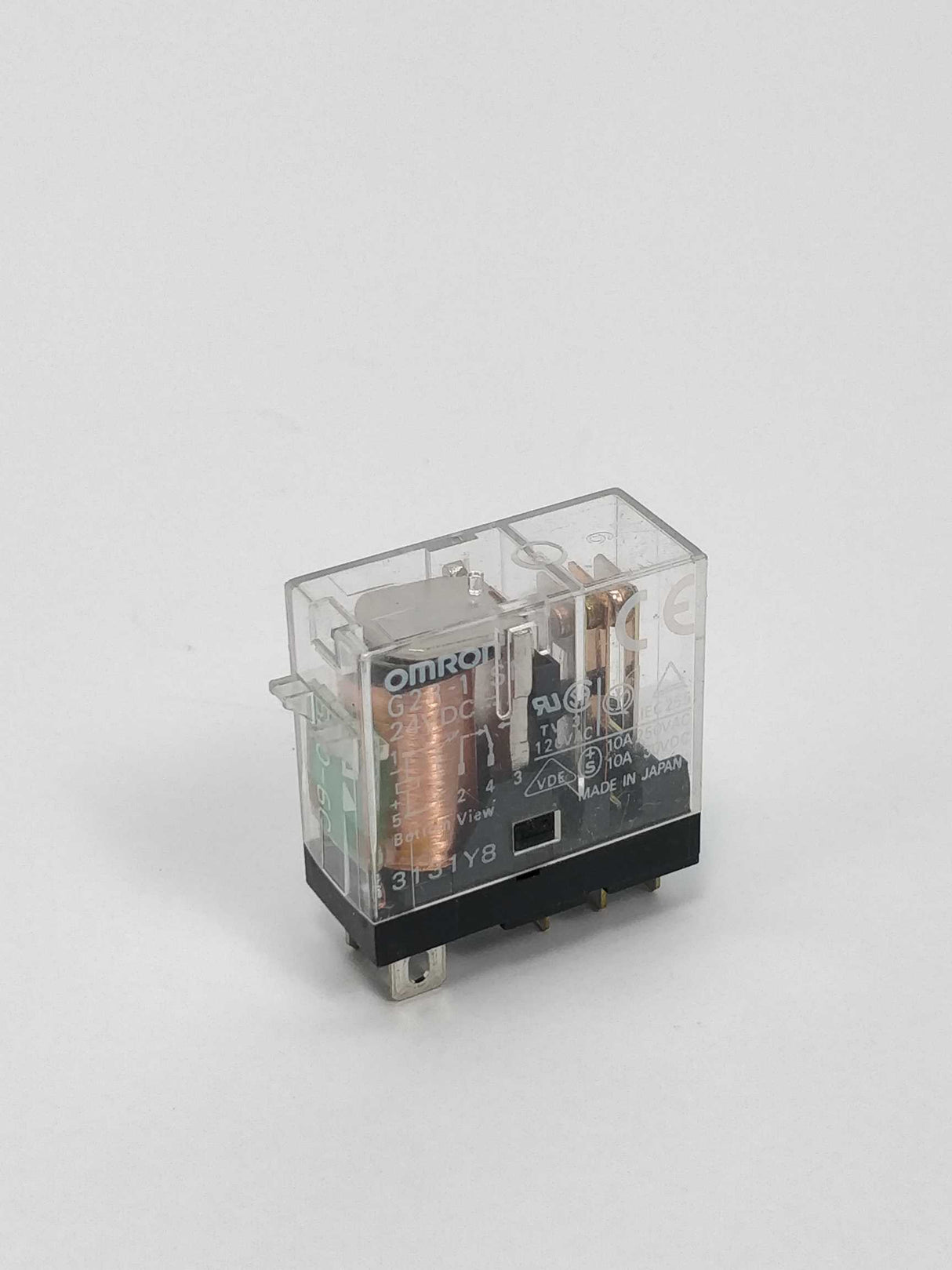 OMRON G2R-1-SN 24V coil voltagem 2 pcs batch