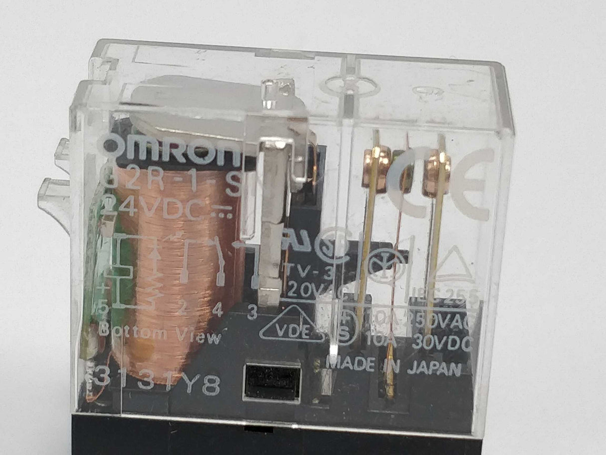 OMRON G2R-1-SN 24V coil voltagem 2 pcs batch