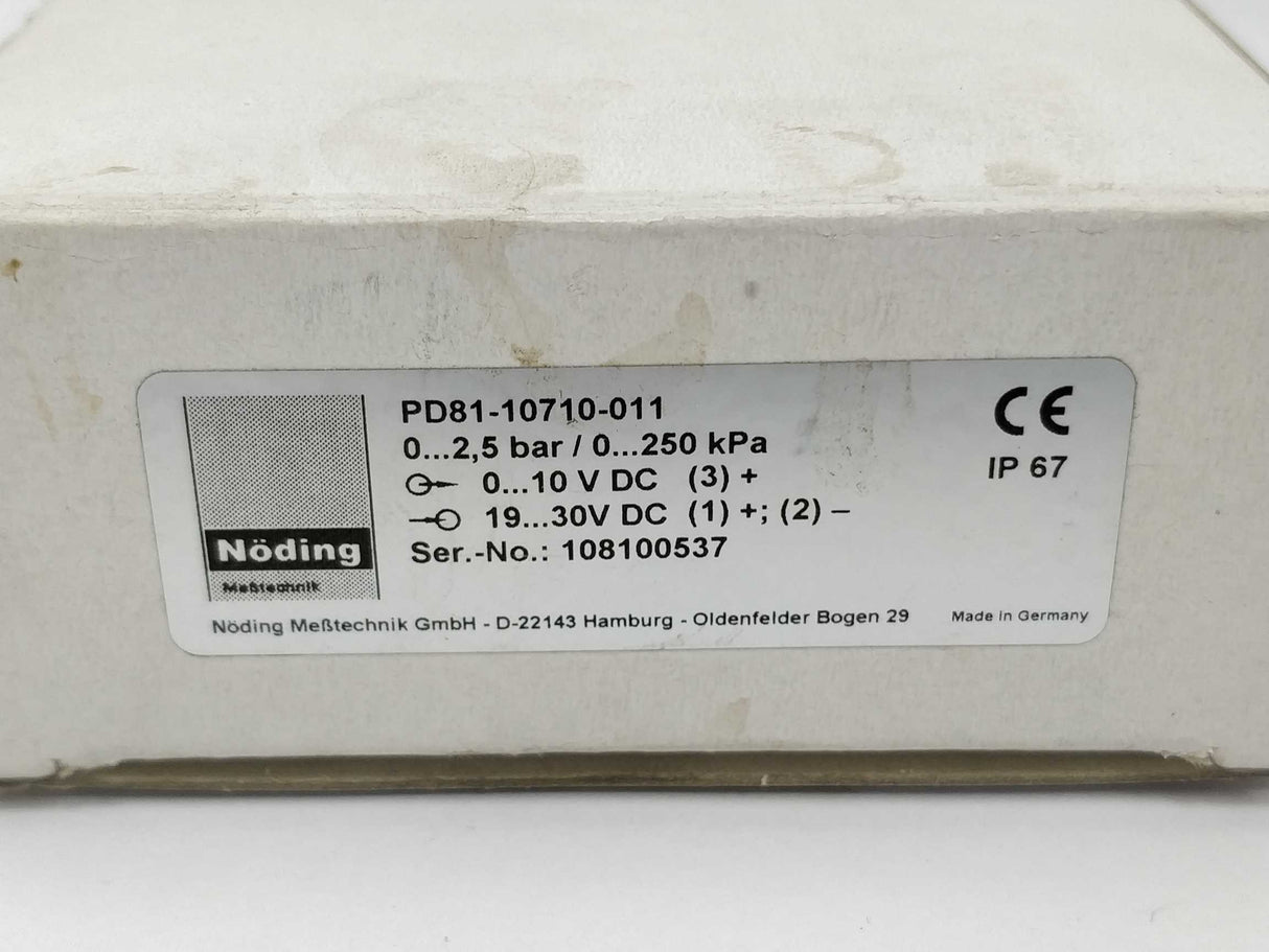 Noeding PD81-10710-011 Differential pressure transmitter
