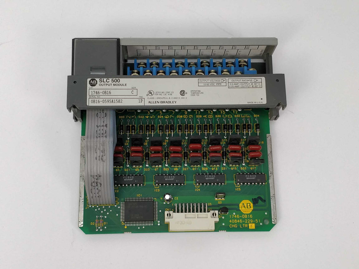ALLEN-BRADLEY 1746-0B16 SLC 500 Output Module