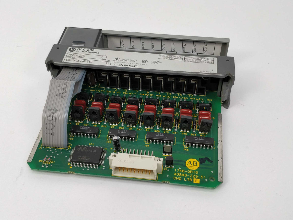 ALLEN-BRADLEY 1746-0B16 SLC 500 Output Module
