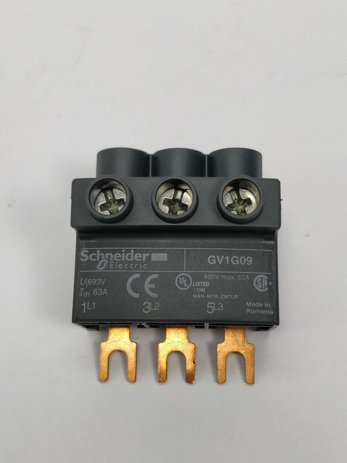 Schneider Electric GV1 G09 TeSys 021257 Terminal Block